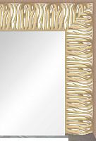 Зеркало "Эмели" волна золото